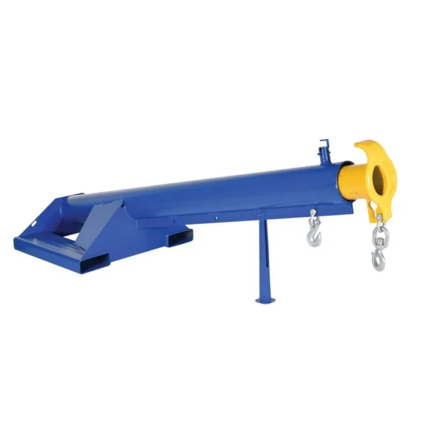 Steel Lift Master Boom 24 In. Fixed 15 Degrees 4,000 Lb. Capacity Blue and Yellow