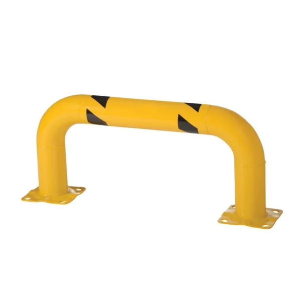 Steel Low Profile Rack Guard Bollard 36-5/8 In. Length Yellow