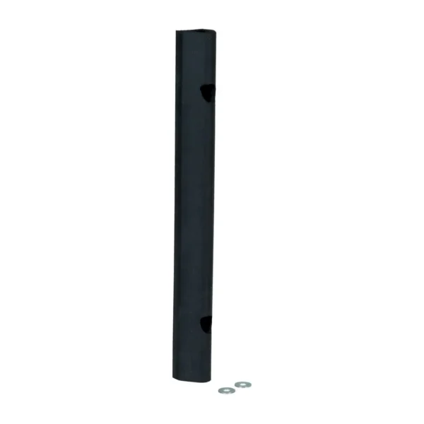 Extruded Rubber Fender Bumper 18 In. x 2 In. x 1-3/4 In. Black