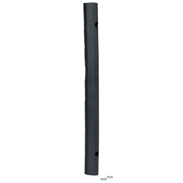 Extruded Rubber Fender Bumper 24 In. x 2 In. x 1-3/4 In. Black