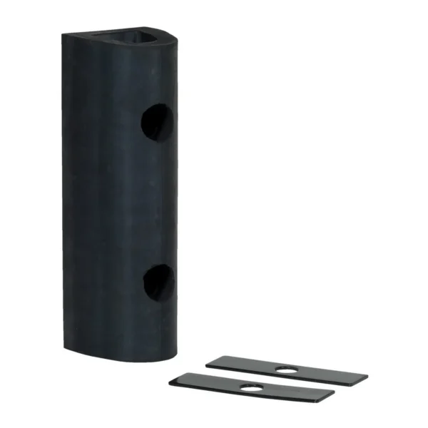 Extruded Rubber Fender Bumper 12 In. x 4-1/4 In. x 4 In. Black
