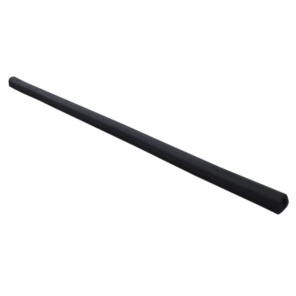 Extruded Rubber Fender Bumper 120 In. x 4-1/4 In. x 4 In. Black