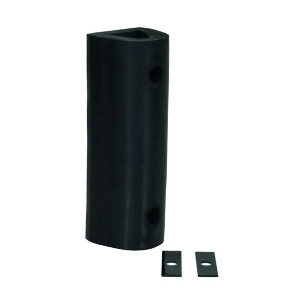 Extruded Rubber Fender Bumper 18 In. x 6 In. x 6 In. Black