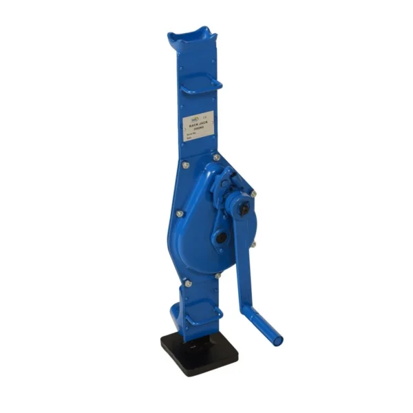 Mechanical Machinery Jack 12-3/8 In. x 14-5/16 In. x 42-15/16 In. 6000 Lb. Capacity Blue