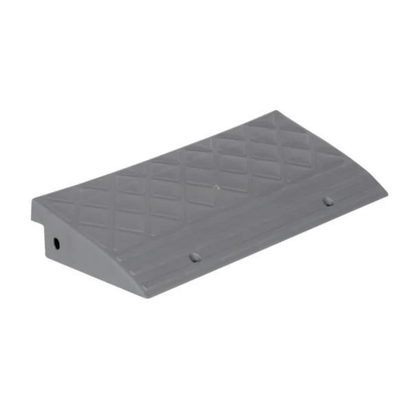 Plastic Multi Purpose Ramp 10-1/2 In. x 23-1/4 In. x 3-11/16 In. 5000 Lb. Capacity Gray