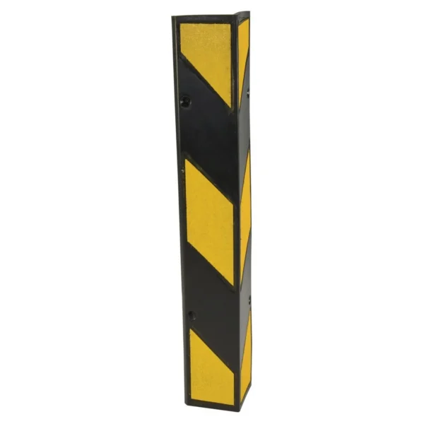 Molded Rubber Corner Protector 6 In. x 6 In. x 39 In. Black