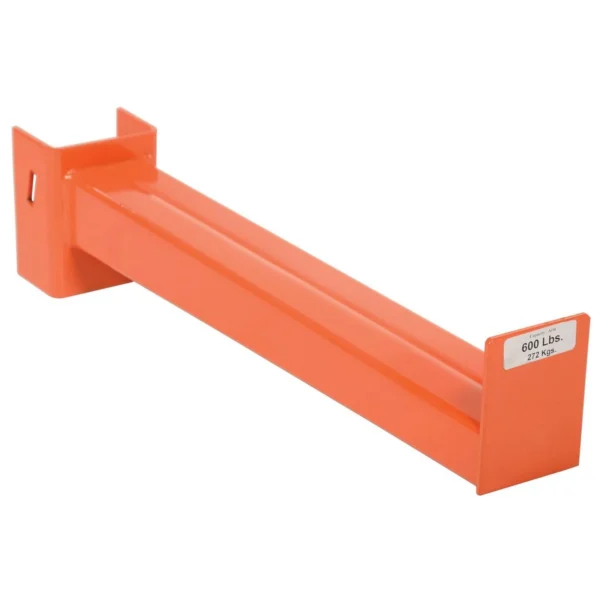 Steel Medium Duty Cantilever Racking Straight Arm 15 In. x 6 In. x 9 In. 1000 Lb. Capacity Orange