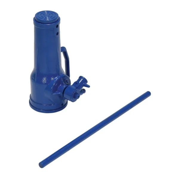 Steel Mechanical Screw Jack 6-7/8 In. x 6-1/8 In. x 25-1/16 In. 20,000 Lb. Capacity Blue