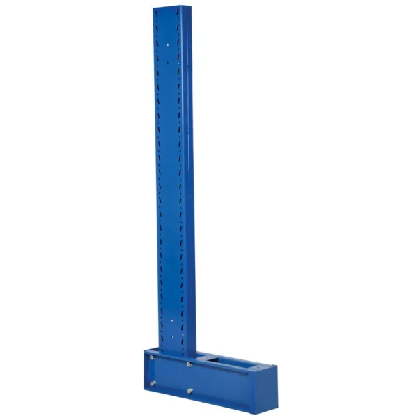 Steel Medium-Duty Single Sided Cantilever Uprights for 12 In. Arms 6 Ft. 8,100 Lb. Capacity Blue