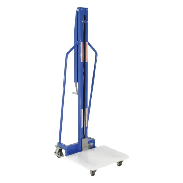 Steel Manual Work Position 33 In. x 23-3/4 In. x 72 In. 220 Lb. Capacity Blue
