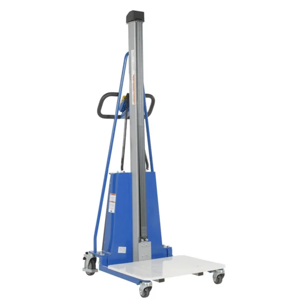 Steel DC Powered Work Position 34-1/4 In. x 23-5/8 In. x 70-1/2 In. 330 Lb. Capacity Blue