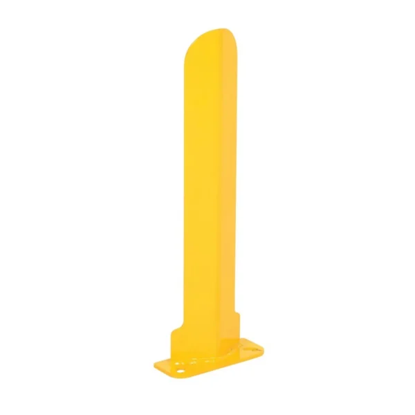 Steel Low Profile Rack Guard 3 In. x 8 In. x 23-7/8 In. Yellow