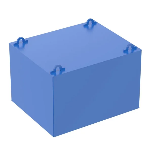 Steel Cantilever Hoist Ballast 33 In. x 27 In. x 24 In. 4000 Lb. Capacity Blue