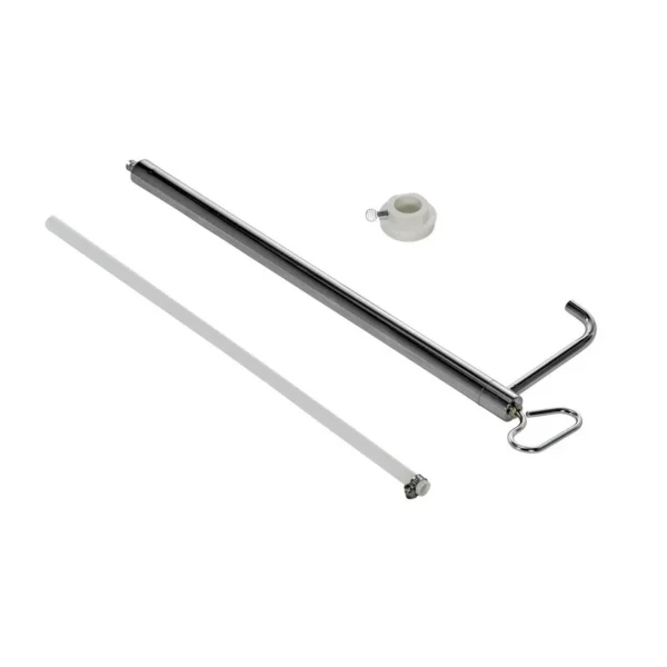 Steel Piston Pail Pump 1 In. Bung 8-5/16 In. x 2-7/16 In. x 62-1/2 In. Silver