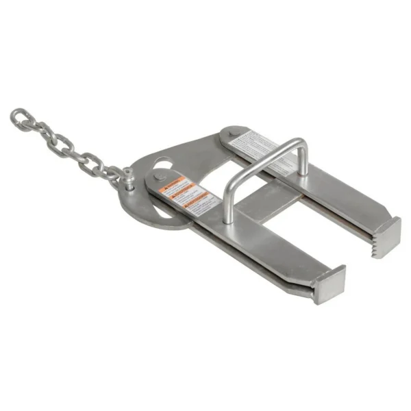 Steel Cam Action Pallet Puller 3 In. Jaw Opening 5000 Lb. Pulling Capacity Silver