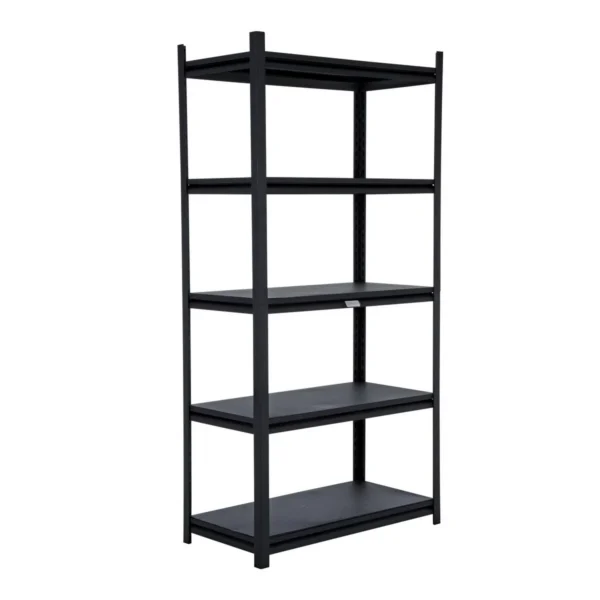 Steel Powder Coated Bolt-Less Shelving 36 In. x 18 In. x 72-1/4 In. 2000 Lb. Capacity Black