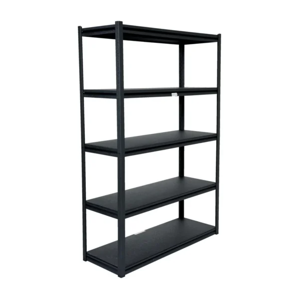 Steel Powder Coated Bolt-Less Shelving 48 In. x 18 In. x 72-1/4 In. 2000 Lb. Capacity Black