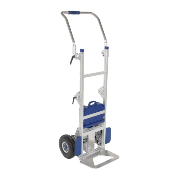 Aluminum Powered Stair Climber 22 In. x 21 In. x 61 In. 350 Lb. Capacity Blue