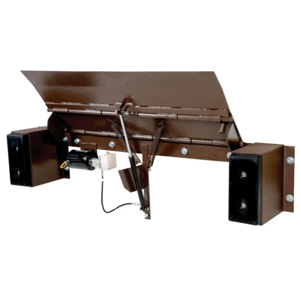 Steel Electric Edge-O-Dock Leveler 26-3/4 In. x 98 In. x 27-1/2 In. 25,000 Lb. Capacity Brown