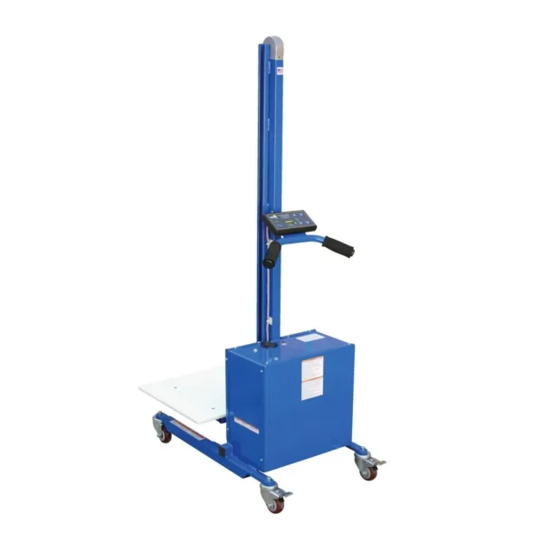 Steel Quick Lift DC Powered Keg Lift 57 In. Raised Height 175 Lb. Capacity