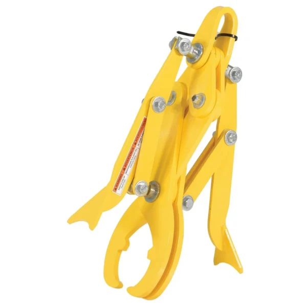 Steel Heavy Duty Pipe Grab 27 In. x 8-3/8 In. x 18-3/4 In. 450 Lb. Capacity Yellow