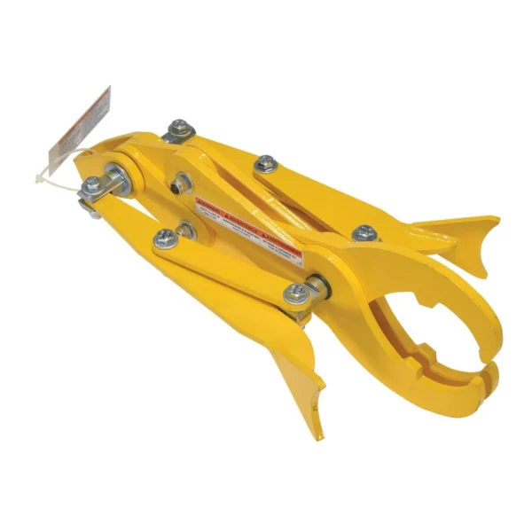 Steel Heavy Duty Pipe Grab 27 In. x 8-3/8 In. x 18-3/4 In. 600 Lb. Capacity Yellow