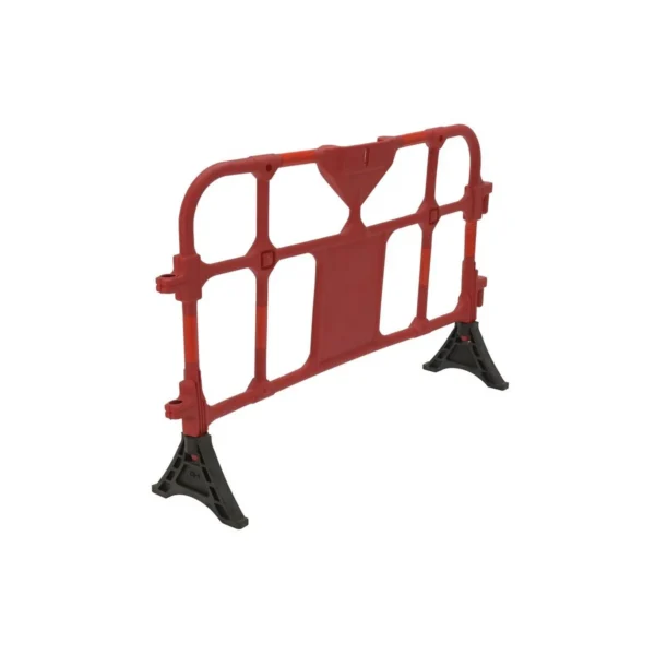 Plastic Interlocking Barrier 15-1/2 In. x 59 In. x 40 In. Red