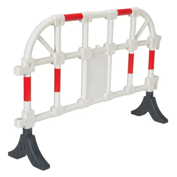 Plastic Interlocking Barrier 15-1/2 In. x 64 In. x 40 In. White