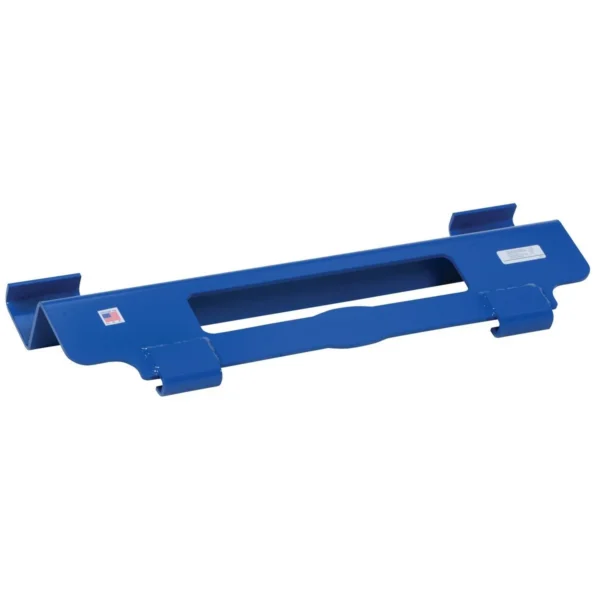 Steel Non-Adjustable Pallet Jockey 10-3/16 In. x 28-1/2 In. x 4-1/8 In. 4000 Lb. Capacity Blue
