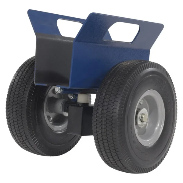 Steel Heavy Duty Adjustable Panel Dolly With Foam Filled Wheels 12 In. x 12-13/16 In. x 13-1/4 In. 500 Lb. Capacity Blue