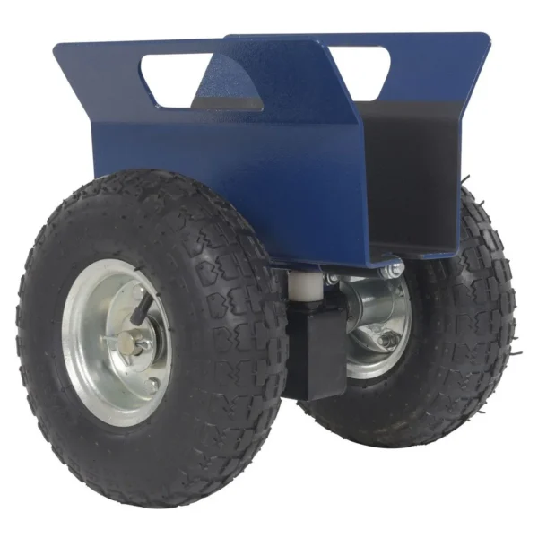 Steel Heavy Duty Adjustable Panel Dolly Pneumatic Wheels 12 In. x 12-15/16 In. x 13-1/4 In. 750 Lb. Capacity Blue