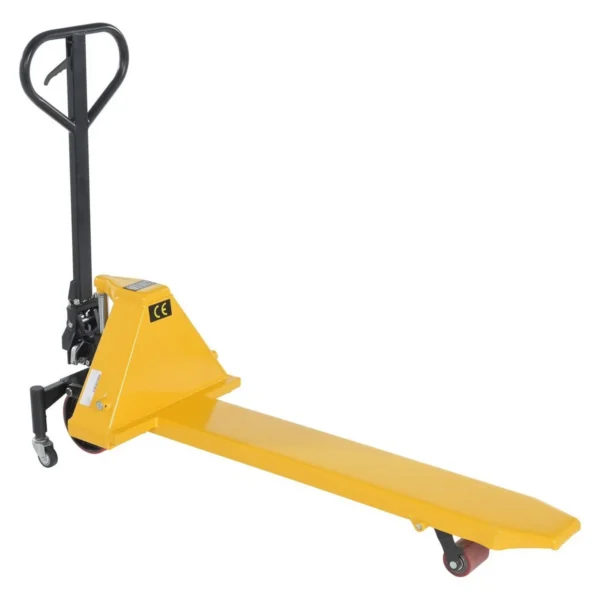 Steel Pallet Master Single Fork 64 In. x 23 In. x 48 In. 2000 Lb. Capacity Yellow