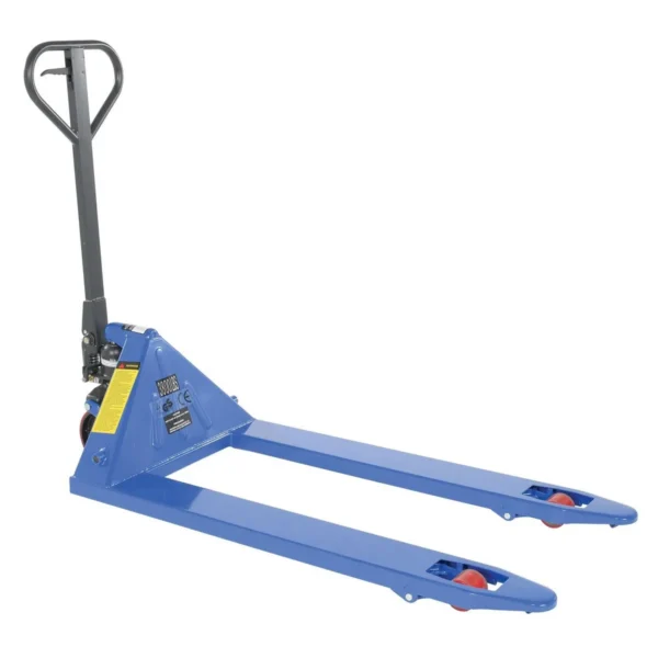 Steel (Quantity 6) Economy Hand Pallet Truck 64 In. x 27 In. x 48 In. 4400 Lb. Capacity Blue