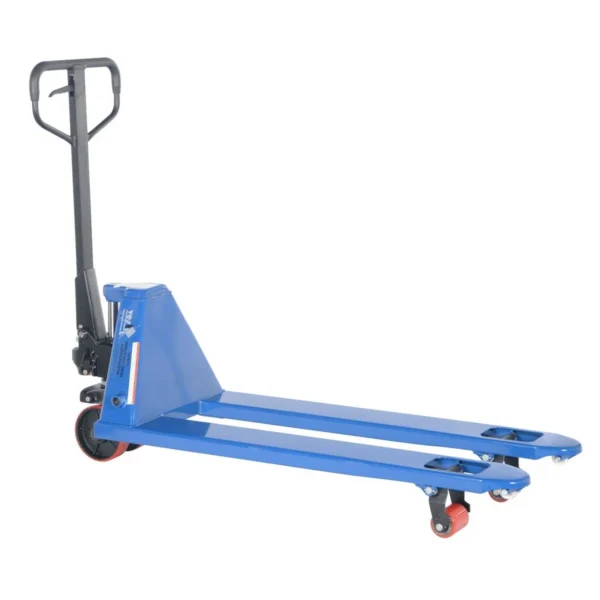 Steel Quick Lift Pallet Truck 59 In. x 20 In. x 48 In. 5500 Lb. Capacity Blue