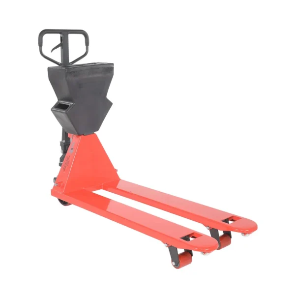Steel/Plastic Pallet Truck 61-3/16 In. x 20 In. x 48 In. 5500 Lb. Capacity Red with Black P-Caddy