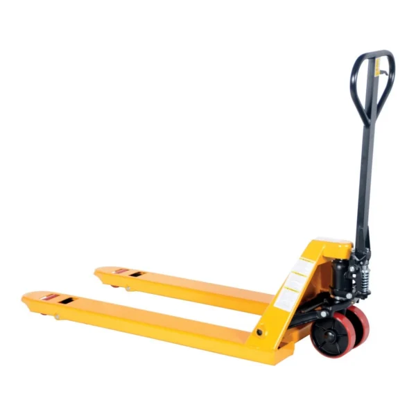 Steel (Quantity 6) Pallet Truck 61-11/16 In. x 27 In. x 48-5/8 In. 5500 Lb. Capacity Yellow