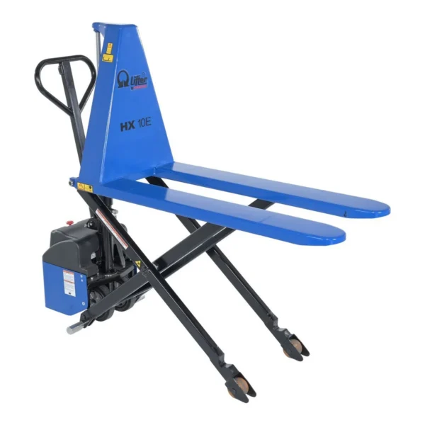 Steel Pramac DC Powered High Lift Pallet Truck 67 In. x 21-1/2 In. x 49-1/2 In. 2200 Lb. Capacity Green/Black