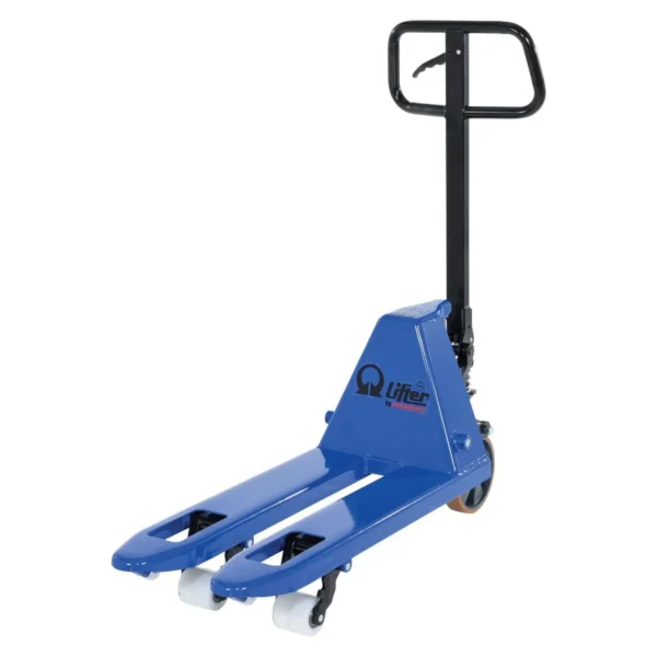 Steel Pramac Mini Hand Pallet Truck Hand Pump 46 In. x 15-3/4 In. x 46 In. 5500 Lb. Capacity Green/Black