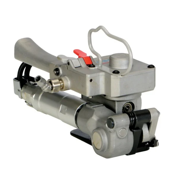 Pneumatic Polyester Strap Sealer 100 PSI Maximum Silver