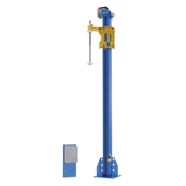 Steel Powered Mast 115 Volt Field Installed For POW-CAR Models Blue/Yellow