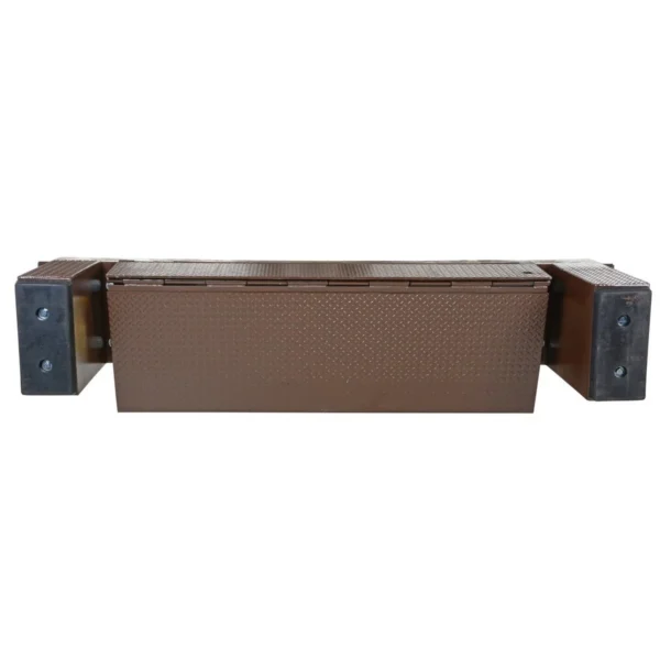 Steel Hand Pump Edge-O-Dock Leveler 72 In. Ramp Width x 36-5/8 In. Ramp Length 15,000 Lb. Capacity Brown