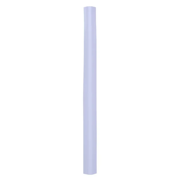 PVC Plastic Round Corner Guard 3 In. x 3 In. x 48 In. 90 Degree Rounded White