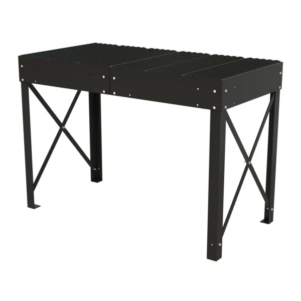Steel Personnel Work Platform 30 In. Tall 36 In. x 72 In. Black