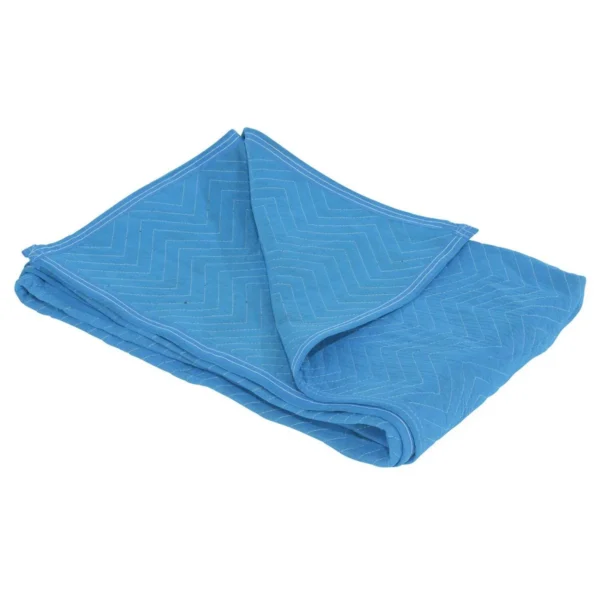 Polyester/Cotton General Duty Quilted Moving Pad 80 In. x 72 In. x 1 In. Blue