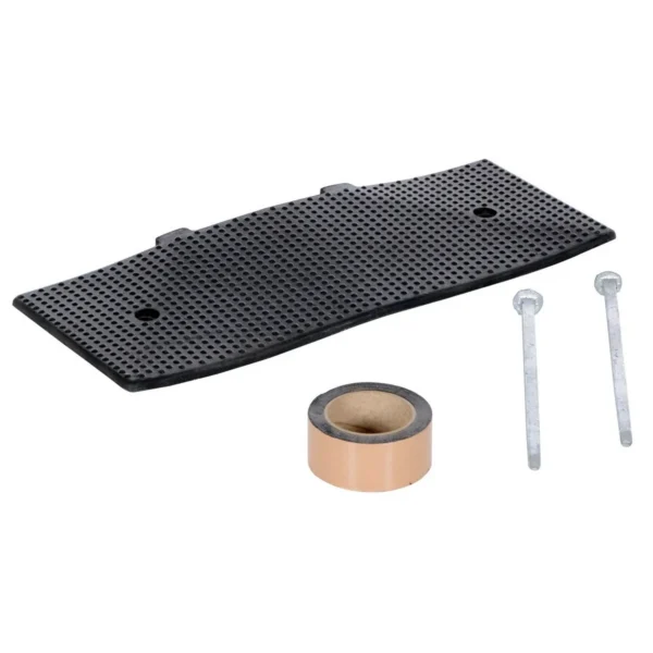 Rubber Male End Cap Asphalt Hardware 9-15/32 In. x 23-1/2 In. x 1-5/8 In. 40000 Lb. Capacity Black
