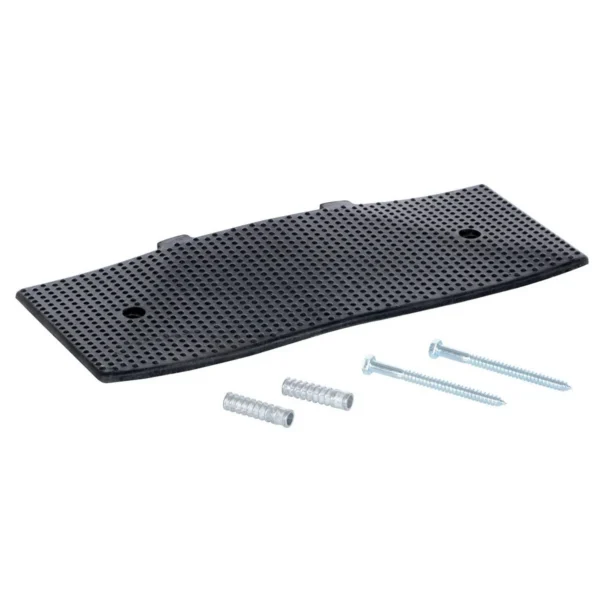 Rubber Male End Cap Concrete Hardware 9-15/32 In. x 23-1/2 In. x 1-5/8 In. 40000 Lb. Capacity Black