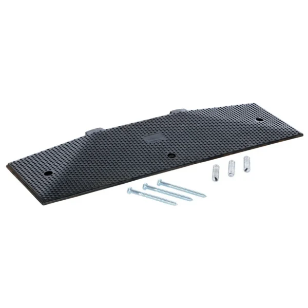 Rubber Male End Cap Concrete Hardware 11-3/16 In. x 35-1/4 In. x 1-7/8 In. 60000 Lb. Capacity Black