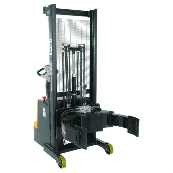 Steel Vertical Roll Gripper/Rotator 72 In. Raised Height 800 Lb. Capacity Black