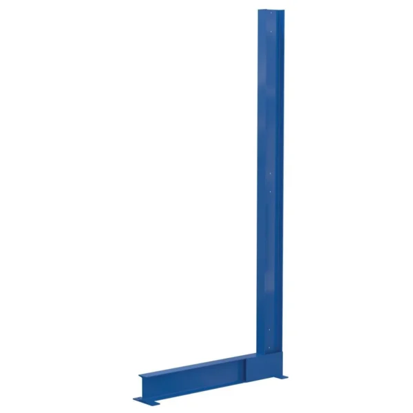 Steel Single Sided Cantilever Upright 44 In. x 10 In. x 96 In. 4,600 Lb. Capacity Blue