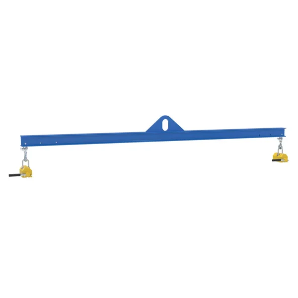 Steel Magnetic Spreader Beam 120 In. Length 1,000 Lb. Capacity Blue